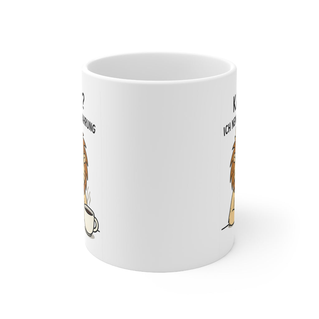 'Kater? Ich nenn's Erfahrung' Keramik Kaffeetasse - perfekt als Geschenk (325ml)