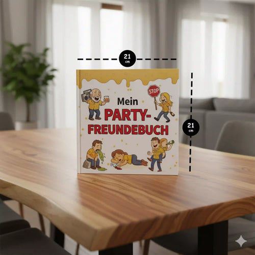 Mein Party Freundebuch für Erwachsene und Geschichten, die unvergessen bleiben