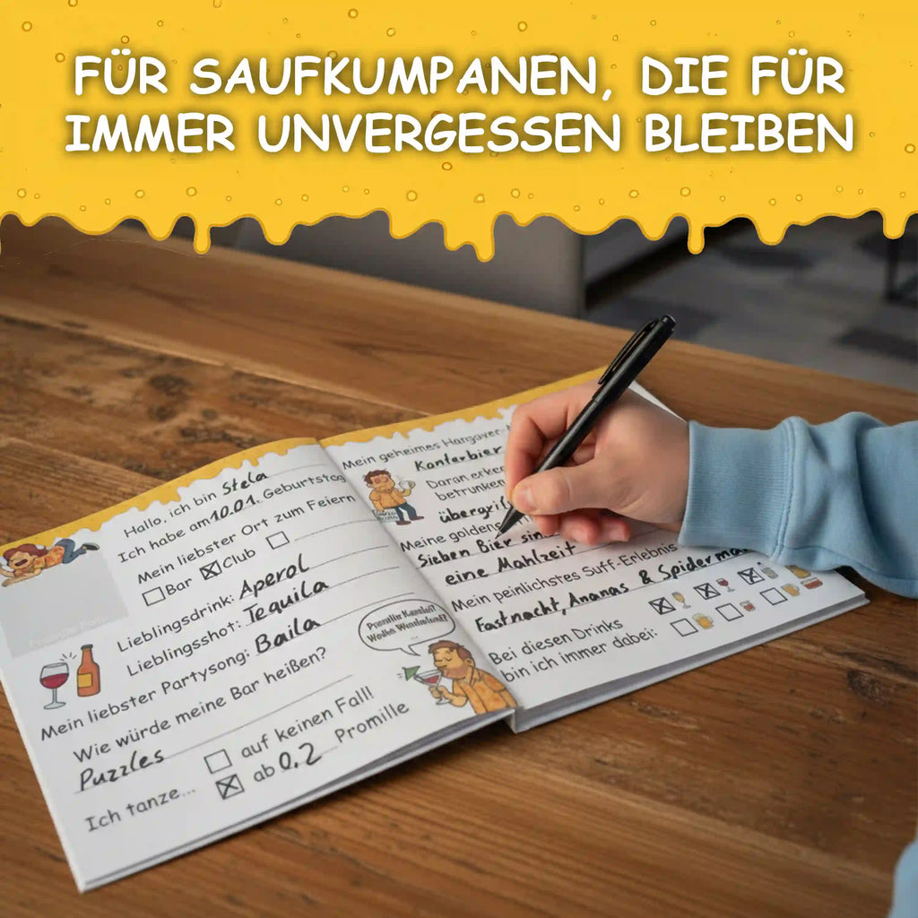 Mein Party Freundebuch für Erwachsene und Geschichten, die unvergessen bleiben