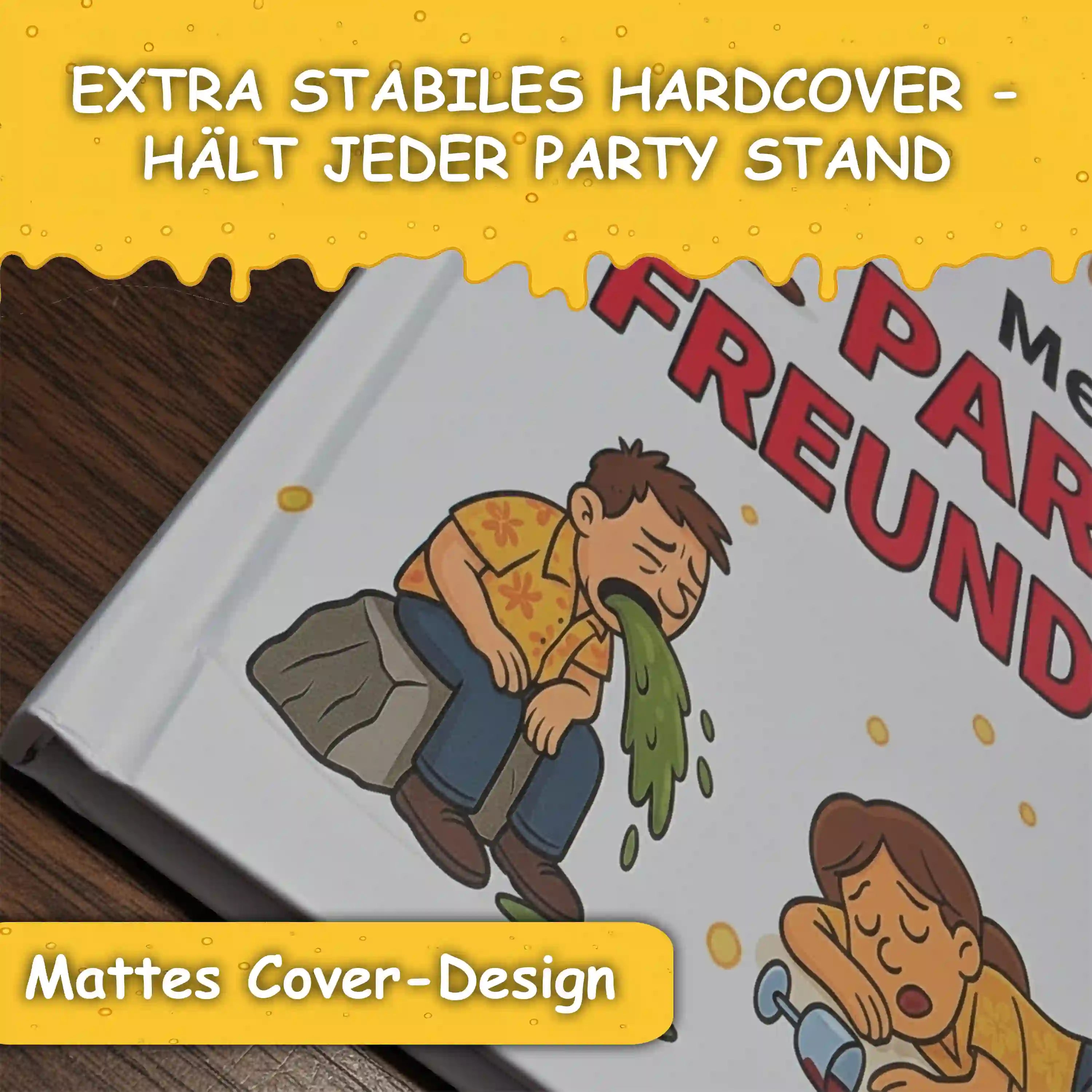 Mein Party Freundebuch für Erwachsene und Geschichten, die unvergessen bleiben